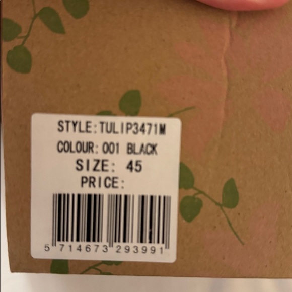 Ilse Jacobsen Black Slip-On Shoes with White Soles Tulip Shoes - Picture 4 of 4